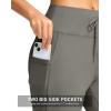 imageG Gradual Yoga Capri Pants for Women with Pockets High Waist Capris Leggings Tummy Control Straight Workout Summer Crop PantsLight Grey