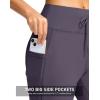 imageG Gradual Yoga Capri Pants for Women with Pockets High Waist Capris Leggings Tummy Control Straight Workout Summer Crop PantsPurple