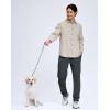 imageMens Fleece Lined Winter Pants 32quot34quot36quot Inseam Tall Sweatpants with Zipper Pockets Warm Athletic Joggers MenDark Grey