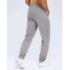 imageMens Fleece Lined Winter Pants 32quot34quot36quot Inseam Tall Sweatpants with Zipper Pockets Warm Athletic Joggers MenGrey Space Dye