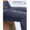 imageMens Fleece Lined Winter Pants 32quot34quot36quot Inseam Tall Sweatpants with Zipper Pockets Warm Athletic Joggers MenHeather Dusty Blue