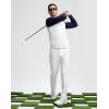 imageMens Golf Pants 30quot32quot34quot Stretch Dress Pants Quick Dry Casual Slacks Work Business Trousers for Men with PocketsWhite