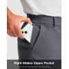 imageMens Golf Shorts with 5 Pockets 11quot Inseam Stretch Quick Dry Casual Work Dress Shorts for MenDark Grey