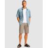 imageMens Golf Shorts with 5 Pockets 11quot Inseam Stretch Quick Dry Casual Work Dress Shorts for MenMineral Brown