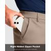 imageMens Golf Shorts with 5 Pockets 11quot Inseam Stretch Quick Dry Casual Work Dress Shorts for MenMineral Brown