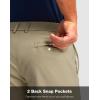 imageMens Golf Shorts with 5 Pockets 11quot Inseam Stretch Quick Dry Casual Work Dress Shorts for MenMountain Olive