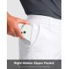imageMens Golf Shorts with 5 Pockets 11quot Inseam Stretch Quick Dry Casual Work Dress Shorts for MenWhite
