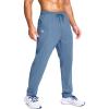 imageG Gradual Mens Fleece Lined Pants with Zipper Pocket Winter Warm Athletic Joggers Sweatpants for Men Workout Running GymSlate Blue
