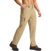 imageG Gradual Mens Hiking Cargo Pants Water Resistant Quick Dry Lightweight Outdoor Tactical Pants for Men with Multi PocketSand