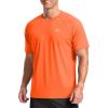 imageG Gradual Mens Workout Athletic TShirts Moisture Wicking Cooling Running Shirts Short Sleeve Performance Tee for Gym TennisOrange