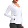 imageG Gradual Womens UPF 50 Sun Protection Hoodie Jacket Lightweight Zip Up Jackets Long Sleeve Shirts for Women Hiking OutdoorAwhite