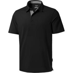 imageG Gradual Golf Shirts Short Sleeve Quick Dry Performance Moisture Wicking Collared Heather Polo Casual Athletic BusinessAblack