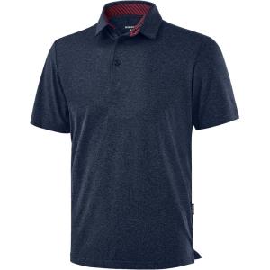 imageG Gradual Golf Shirts Short Sleeve Quick Dry Performance Moisture Wicking Collared Heather Polo Casual Athletic BusinessNavy