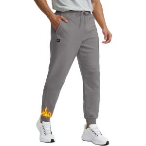 imageG Gradual Mens Cotton Fleece Lined JoggersDusty Grey