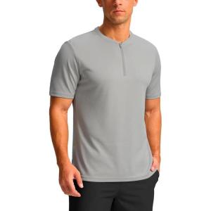 imageG Gradual Mens Workout Shirts Short Sleeve Quick Dry TShirt Moisture Wicking Athletic Gym Running Shirts for MenLight Gray
