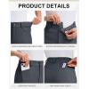 imageG Gradual 5quot Womens Golf Shorts Stretchy Lightweight Outdoor Hiking Shorts with Pockets Shorts for Women Casual SummerDeep Grey
