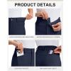 imageG Gradual 5quot Womens Golf Shorts Stretchy Lightweight Outdoor Hiking Shorts with Pockets Shorts for Women Casual SummerNavy Blue