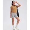 imageG Gradual 5quot Womens Golf Shorts Stretchy Lightweight Outdoor Hiking Shorts with Pockets Shorts for Women Casual SummerSleet