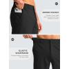 imageG Gradual Mens Casual Shorts 9quot Lightweight Golf Shorts for Men Stretch with 3 Pockets Quick Dry Breathable Work ShortsBlack