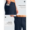 imageG Gradual Mens Casual Shorts 9quot Lightweight Golf Shorts for Men Stretch with 3 Pockets Quick Dry Breathable Work ShortsNavy