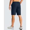 imageG Gradual Mens Casual Shorts 9quot Lightweight Golf Shorts for Men Stretch with 3 Pockets Quick Dry Breathable Work ShortsNavy