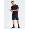 imageG Gradual Mens Casual Shorts 9quot Lightweight Golf Shorts for Men Stretch with 3 Pockets Quick Dry Breathable Work ShortsNavy