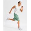 imageG Gradual Mens Long Basketball Shorts with Zipper Pocket 11 Quick Dry Gym Shorts Lightweight Mesh Athletic Shorts for MenLodenfrost