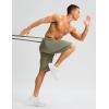 imageG Gradual Mens Long Basketball Shorts with Zipper Pocket 11 Quick Dry Gym Shorts Lightweight Mesh Athletic Shorts for MenSage