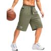 imageG Gradual Mens Long Basketball Shorts with Zipper Pocket 11 Quick Dry Gym Shorts Lightweight Mesh Athletic Shorts for MenSage