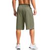 imageG Gradual Mens Long Basketball Shorts with Zipper Pocket 11 Quick Dry Gym Shorts Lightweight Mesh Athletic Shorts for MenSage