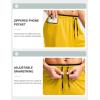 imageG Gradual Mens Long Basketball Shorts with Zipper Pocket 11 Quick Dry Gym Shorts Lightweight Mesh Athletic Shorts for MenYellow