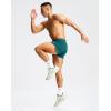 imageG Gradual Running Shorts for Men 3 Inch Lighweight Quick Dry Workout Gym Athletic Jogging Shorts with Inner Key PocketBorealis Green
