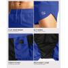 imageG Gradual Running Shorts for Men 3 Inch Lighweight Quick Dry Workout Gym Athletic Jogging Shorts with Inner Key PocketBright Blue