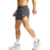 imageG Gradual Running Shorts for Men 3 Inch Lighweight Quick Dry Workout Gym Athletic Jogging Shorts with Inner Key PocketDark Grey
