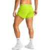 imageG Gradual Running Shorts for Men 3 Inch Lighweight Quick Dry Workout Gym Athletic Jogging Shorts with Inner Key PocketFluorescent Green