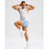 imageG Gradual Running Shorts for Men 3 Inch Lighweight Quick Dry Workout Gym Athletic Jogging Shorts with Inner Key PocketNew Light Blue