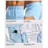 imageG Gradual Running Shorts for Men 3 Inch Lighweight Quick Dry Workout Gym Athletic Jogging Shorts with Inner Key PocketNew Light Blue