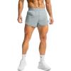 imageG Gradual Running Shorts for Men 3 Inch Lighweight Quick Dry Workout Gym Athletic Jogging Shorts with Inner Key PocketNew Light Grey