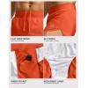 imageG Gradual Running Shorts for Men 3 Inch Lighweight Quick Dry Workout Gym Athletic Jogging Shorts with Inner Key PocketOrange