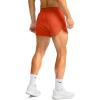 imageG Gradual Running Shorts for Men 3 Inch Lighweight Quick Dry Workout Gym Athletic Jogging Shorts with Inner Key PocketOrange