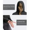 imageG Gradual Womens UPF 50 Sun Shirt with Hoodie Long Sleeve UV Protection Shirts Lightweight Hiking Fishing Shirts for WomenBlack