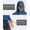 imageG Gradual Womens UPF 50 Sun Shirt with Hoodie Long Sleeve UV Protection Shirts Lightweight Hiking Fishing Shirts for WomenDark Blue