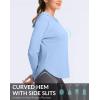 imageG Gradual Womens UPF 50 Sun Shirt with Hoodie Long Sleeve UV Protection Shirts Lightweight Hiking Fishing Shirts for WomenHaze Blue