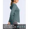 imageG Gradual Womens UPF 50 Sun Shirt with Hoodie Long Sleeve UV Protection Shirts Lightweight Hiking Fishing Shirts for WomenHeather Blue