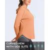 imageG Gradual Womens UPF 50 Sun Shirt with Hoodie Long Sleeve UV Protection Shirts Lightweight Hiking Fishing Shirts for WomenHeather Orange