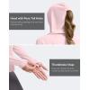 imageG Gradual Womens UPF 50 Sun Shirt with Hoodie Long Sleeve UV Protection Shirts Lightweight Hiking Fishing Shirts for WomenSeashell Pink