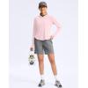 imageG Gradual Womens UPF 50 Sun Shirt with Hoodie Long Sleeve UV Protection Shirts Lightweight Hiking Fishing Shirts for WomenSeashell Pink