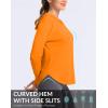 imageG Gradual Womens UPF 50 Sun Shirt with Hoodie Long Sleeve UV Protection Shirts Lightweight Hiking Fishing Shirts for WomenTangerine
