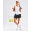 imageG Gradual Womens Workout Tank Tops Racerback Athletic Yoga Tops Loose Fit Sleeveless Running Gym Sports Shirts for WomenB White