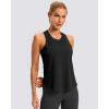 imageG Gradual Womens Workout Tank Tops Racerback Athletic Yoga Tops Loose Fit Sleeveless Running Gym Sports Shirts for WomenBlack